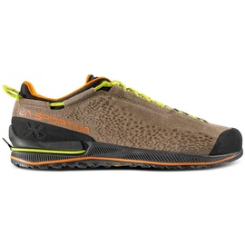 La Sportiva TX2 Evo Leather Herren taupe/lime punch 41 1/2