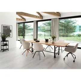 Schöner Wohnen Aluminium-Vorhangschienenset Emilia 1-läufig 160 cm Schwarz-Matt