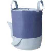 nordic coast company Spielzeugkorb, Blau, Textil, 30x30 cm, Spielzeug, Kuscheltiere