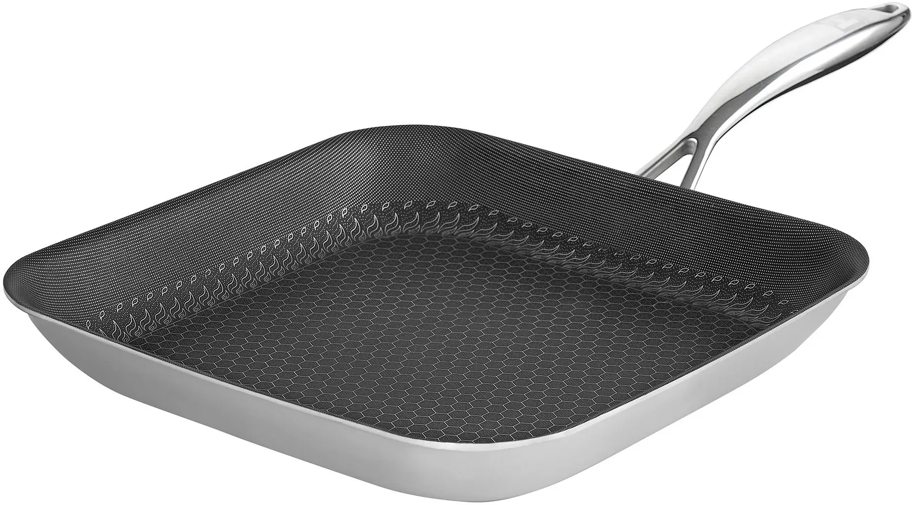 HSN Viereckpfanne 30cm Edelstahl