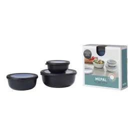 Mepal Cirqula Set 3-teilig nordic black