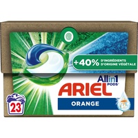 Ariel All-in-1 Pods, Flüssigwaschmittelkapseln, 23 Waschgänge, Frische mit einem Hauch Orangenöl, 40 % Inhaltsstoffe pflanzlichen Ursprungs