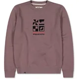 Mons Royale Inversion Merino Crew Sweatshirt Braun S