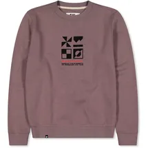 Mons Royale Inversion Merino Crew Sweatshirt Braun S