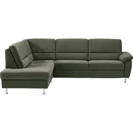 CALIZZA INTERIORS »Onyx L-Form«, Ottomane links oder rechts, wahlweise mit Bettfunktion, Breite 257 cm