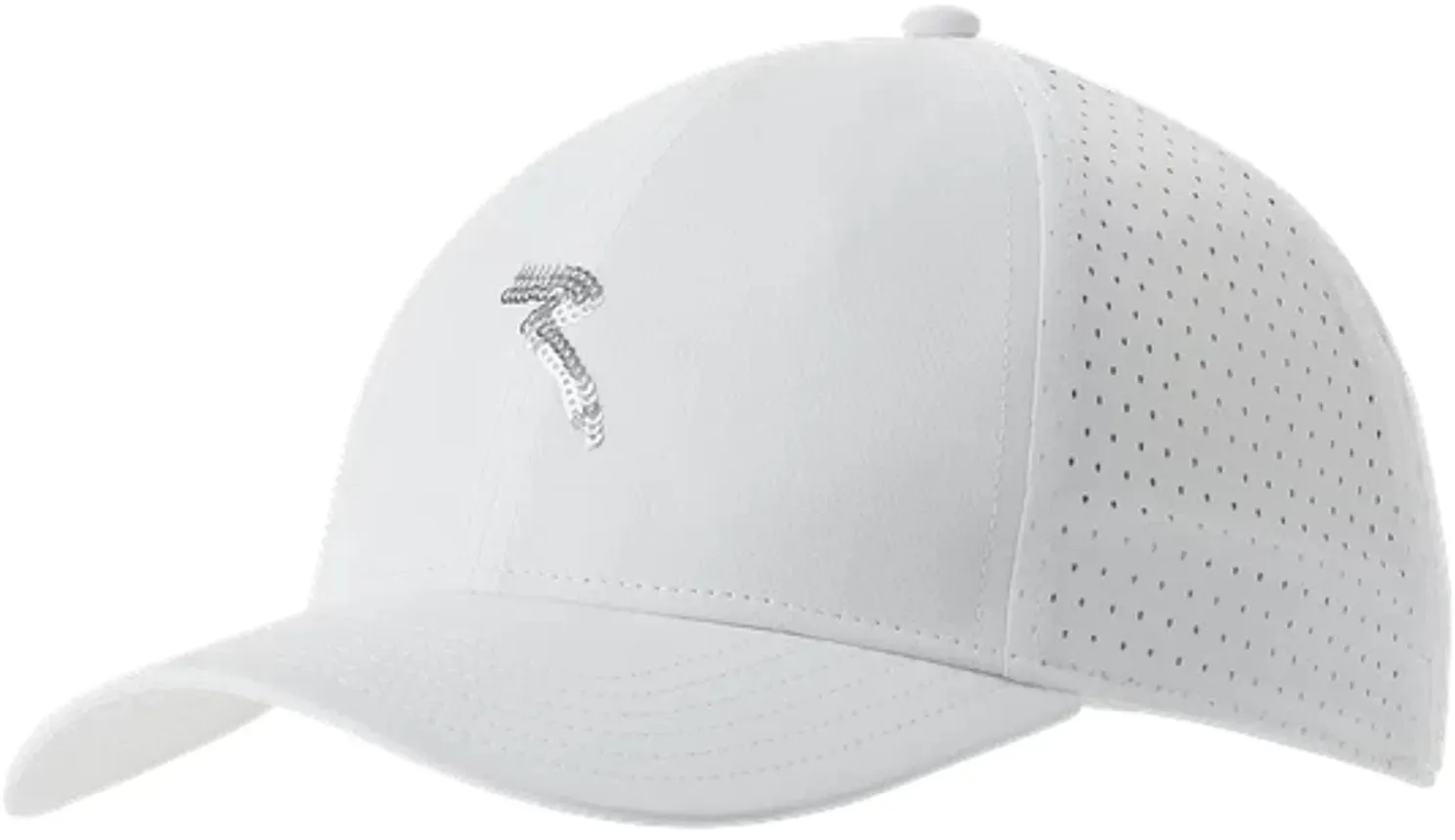 Chervo Cap Paillettes, weiss