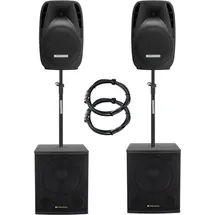 Pronomic 218S-215A Aktive PA-Anlage 1000 Watt