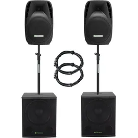 Pronomic 218S-215A Aktive PA-Anlage 1000 Watt