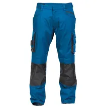 DASSY Arbeitshose Arbeitshose mit Kniepolstertaschen Nova (1-tlg) blau|grau extralang | 53+5cm
