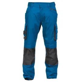 DASSY Arbeitshose Arbeitshose mit Kniepolstertaschen Nova (1-tlg) blau|grau extralang | 53+5cm