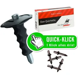 Setzeisen + 200 Fixpin Don Quichotte 18 (27) x 4 mm - 900018 + 903009 - SPARSET