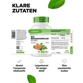 Vit4ever Bio Bockshornklee Aktiviert Kapseln 365 St.