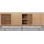WoodMan Ende 188 x 75 x 45 cm Braun / Beige