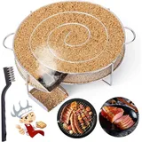 Kaltrauchgenerator Für Smoker – Edelstahl – Drahtgitteroberfläche Für Optimale Luftzirkulation – Kompatibel Mit Grills