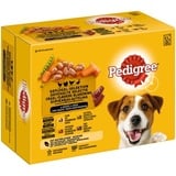 Pedigree 100g Frischebeutel Multipack in Soße Geflügel-Mix Pedigree Hundefutter nass