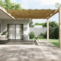VidaXL Senkrechtmarkise Beige 180x360 cm Oxford-Gewebe