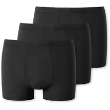 SCHIESSER Uncover Cotton Boxershorts schwarz L 3er Pack
