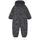 Color Kids - Baby's Coverall AOP - Overall Gr 80 grau