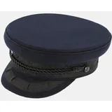 Prinz-Heinrich-Mütze Wolle Blau Schwarz