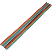 ShiverPeaks Flachkabel, farbig Raster 1,27 mm, 16 pin, 2,0m,