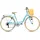 KS-Cycling Cantaloupe 28 Zoll RH 48 cm Damen hellblau inkl. Korb