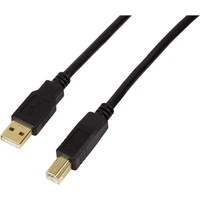 Logilink USB 2.0 USB-A Stecker, USB-B Stecker Verstärker, 20