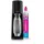 Sodastream Sprudelwassermaschine Edelstahl-Finish + 1 Flasche 1,0 l schwarz