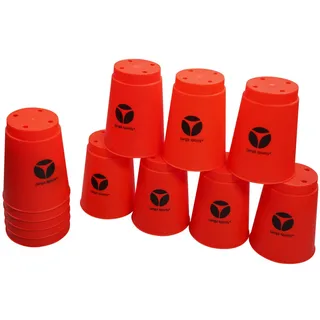 tanga sports® Stacking Cups, 12er-Set - Rot