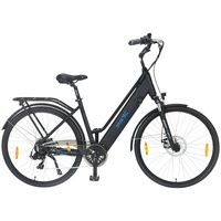 smartEC E-Bike Trekking Fahrrad Trek-28D Damen 28 Zoll, 7 Gang Shimano Tourney Schaltwerk, Kettenschaltung, Hinterrad-Nabenmotor, 468,00 Wh Akku, Batterie, Unterstützung 25 km/h Scheibenbremse 90km Reichweite Anfahrhilfe StVZO