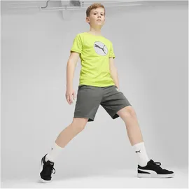 Puma Active Sports Polyester Graphic Trainingsshirt Jungen 39 lime pow 152