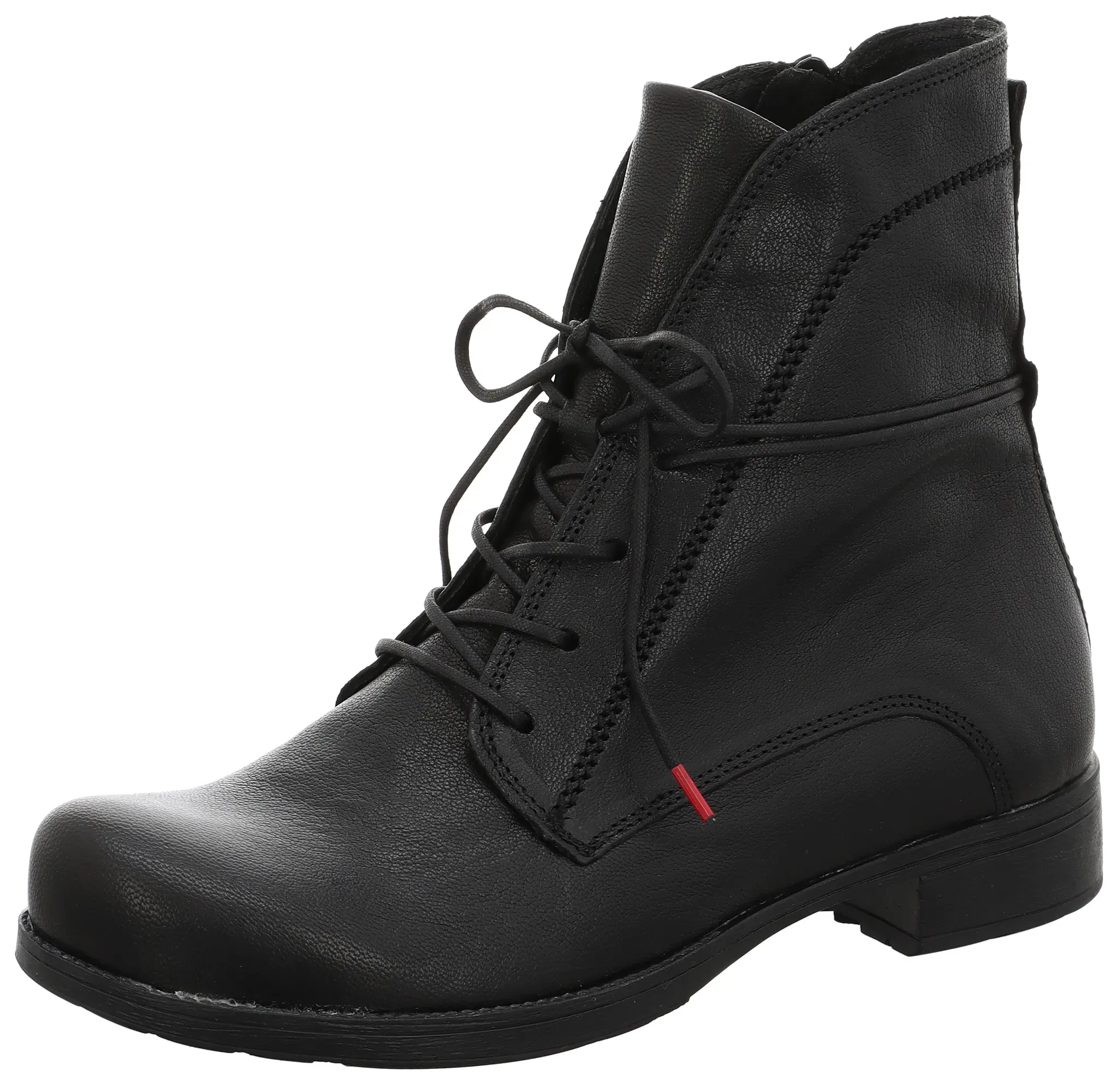 Think! Schnürstiefelette »DENK!«, Business Schuh, Schnürstiefelette mit flachem Blockabsatz Think! schwarz 42