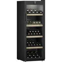 LIEBHERR Weinkühlschrank "WPbl 5001", F (A-G), schwarz, B:59,7cm H:168,4cm T:76,3cm, Weinkühlschränke