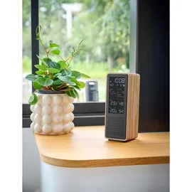 Thomson Wetterstation WS102 Holz/schwarz TH390391