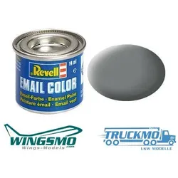 Revell Modellbau Farbe Email Color Mausgrau matt 14ml RAL 7005 32147