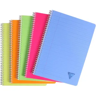 Clairefontaine Collegeblock Linicolor A4 Liniert Farbig sortiert