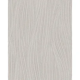 EDEM Streifen Tapete 0,53 m x 15,00 m 7,95 m2 Grau/Weiß 82050BR56
