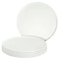 ID Fine Pizzateller Transparent Mesa weiß Ø 31,0 cm, 6 St.