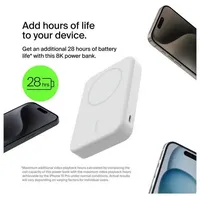 Belkin BOOST Charge Pro Magnet, Powerb.Qi2,15W,8K,ws. BPD007btWH
