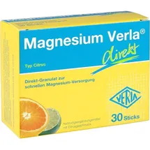 VERLA Magnesium Verla direkt Citrus Granulat 30 St.