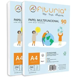 OFITURIA Kopierpapier A4 90 g/m2 500 Blatt