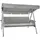 Beautissu Auflage 180 x 50 x 6 cm hellgrau 2 St.