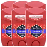 Old Spice Captain Deostick 6 x 50 ml