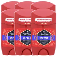 Old Spice Captain Deostick 6 x 50 ml
