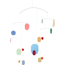 Flensted Mobiles - UN17 Balance Mobile, multicolor