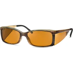 Sonnenbrille ESCHENBACH OPTIK "ambelis", Damen, braun, casual, Brillen, mit 100% UV-Schutz und bis zu 99% Blaulichtabsorption