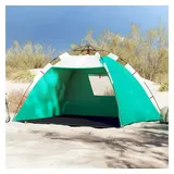 vidaXL Strandzelt 2 Personen Seegrün Quick Release Wasserdicht