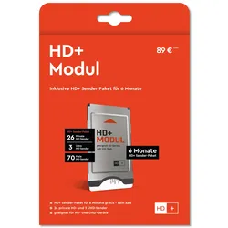 HDPLUS Modul mit Karte, 6 Monate, für Sat-Empfang