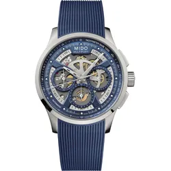 Mido Multifort Skeleton Chrono M038.662.17.040.00 - blau,skelettiert - 43mm