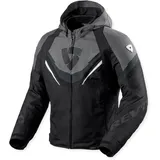 RevIt! Revit Quantum 3 H2O Textiljacke schwarz/grau M