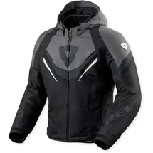 RevIt! Revit Quantum 3 H2O Textiljacke schwarz/grau M